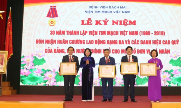Kỷ niệm 30 năm thành lập Viện Tim mạch Việt Nam 