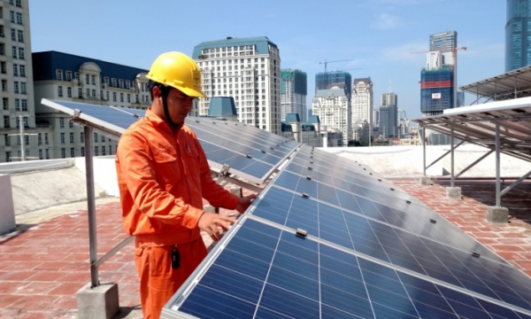 EVN HANOI cung cấp mẫu đăng ký bán điện mặt trời áp mái