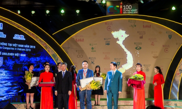 Unilever Việt Nam vào “Top 10 doanh nghiệp bền vững nhất năm 2019”