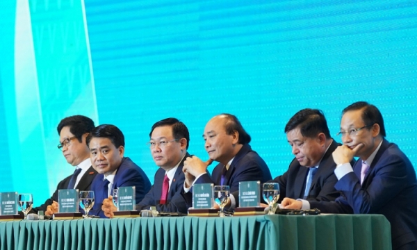Thủ tướng Chính phủ Nguyễn Xuân Phúc dự Hội nghị “Hà Nội 2020 - Hợp tác Đầu tư và Phát triển”. 