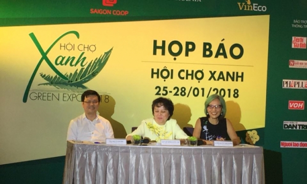 Hội chợ Xanh - Green Expo 2018: Mua thực phẩm xanh - đón tết an lành