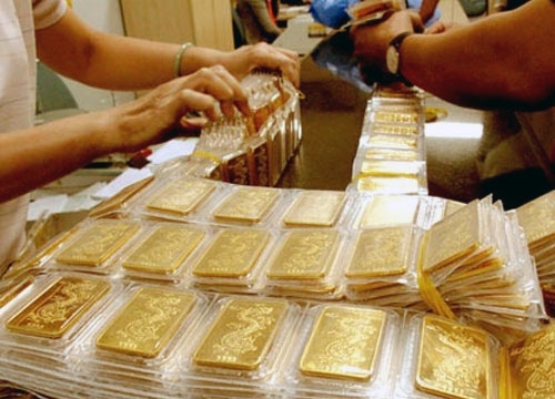 Trong một tuần vàng SJC giảm tổng cộng 160.000 đồng