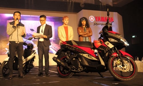 Yamaha Việt Nam giới thiệu Nouvo FI 2015 với thiết kế mới