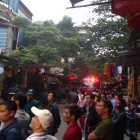 Hà Nội: Lại cháy tại khu tập thể Cơ khí Trần Hưng Đạo 