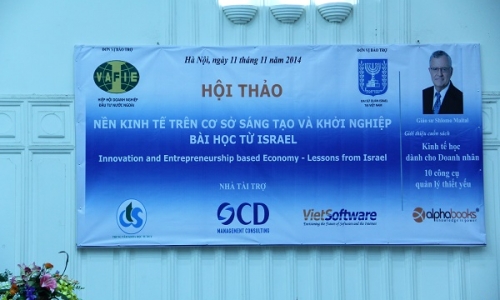 Hội thảo trao đổi kinh nghiệm giữa hai nên kinh tế Việt Nam và Israel