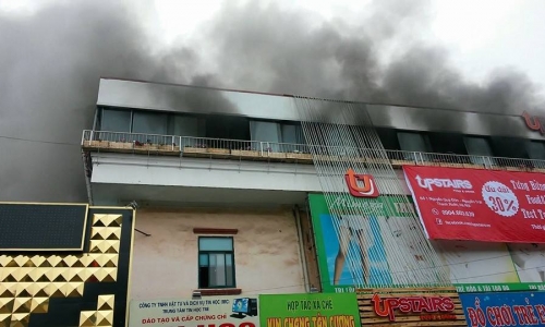 Hà Nội: Tiếp tục xảy ra cháy lớn ở Nguyễn Qúy Đức
