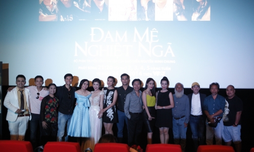  Dàn diễn viên nổi tiếng xuất hiện tại buổi ra mắt phim Đam mê nghiệt ngã