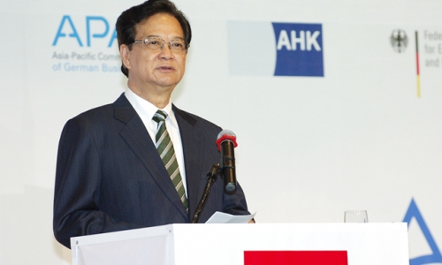 Thủ tướng Nguyễn Tấn Dũng dự hội nghị doanh nghiệp Đức khu vực Châu Á – Thái Bình Dương 