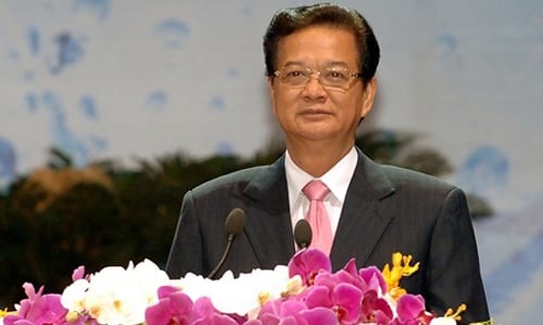 Thủ tướng dự diễn đàn đối tác phát triển Việt Nam 2014