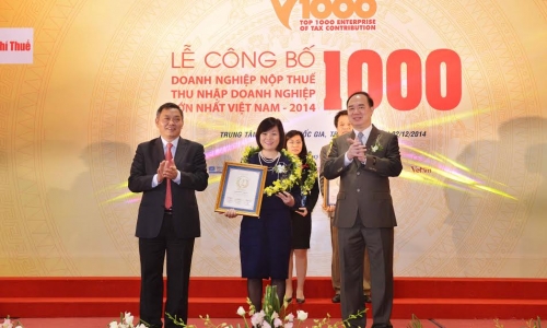 Vingroup là một trong 10 doanh nghiệp nộp thuế lớn nhất Việt Nam