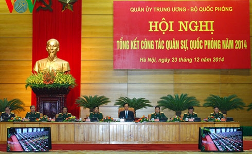 Thủ tướng Nguyễn Tấn Dũng dự hội nghị công tác quân sự, quốc phòng