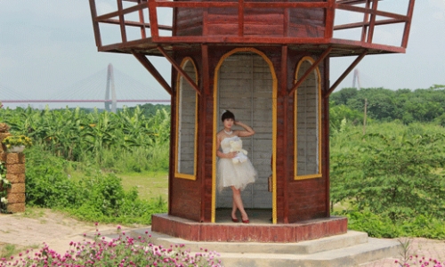 Những vườn hoa nhân tạo tại Hà Nội thu hút giới trẻ cận Tết
