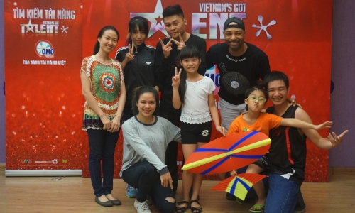 Sàn tập Vietnam’s Got Talent mướt mồ hôi trước giờ lên sóng