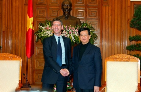 Thủ tướng Nguyễn Tấn Dũng tiếp Đại sứ Anh
