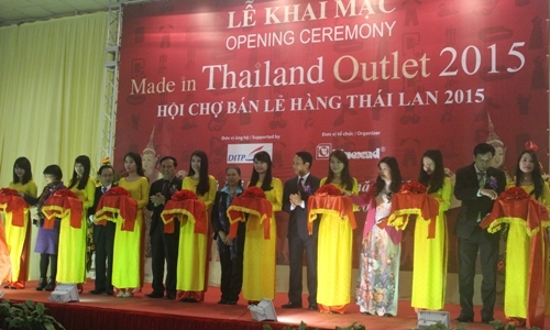 Hơn 100 doanh nghiệp Thái Lan tham gia hội chợ bán lẻ 2015