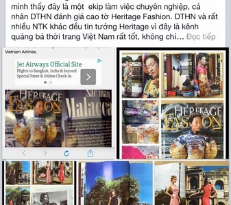 NTK  Đỗ Trịnh Hoài Nam: Về nghi án 'đạo mẫu' trên Heritage Fashion hãy cho họ  cơ hội để sửa