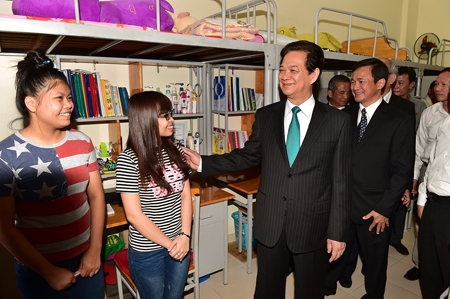 Thủ tướng thăm Trường đại học Tôn Đức Thắng