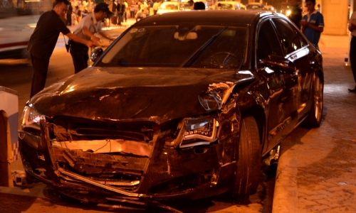 Chiếc xe Audi A8L gây tai nạn ở sân bay do Cường “đô la” đứng tên