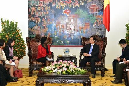 Thủ tướng tiếp Giám đốc Ngân hàng Thế giới tại Việt Nam