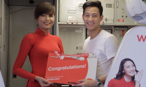 Tiêu Ngọc Linh bắt đầu công việc Đại sứ thương hiệu của AirAsia tại Việt Nam