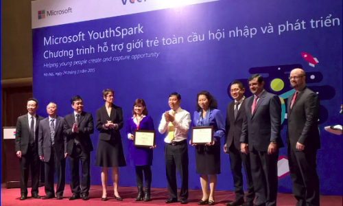 Microsoft tài trợ 3 triệu USD cho dự án giáo dục tại Việt Nam