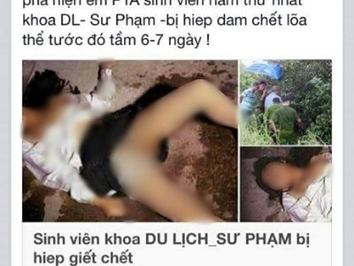 Hà Nội: Vụ tung tin đồn nữ sinh bị hiếp, giết triệu tập nhiều đối tượng