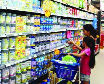Từ 20/4, giảm giá sữa dành cho trẻ em dưới 2 tuổi