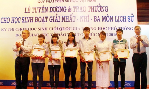 Bắc Ninh đứng đầu cả nước số học sinh giỏi Lịch sử