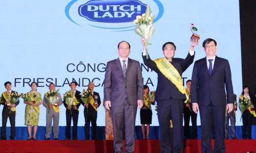 FrieslandCampina nhận giải thưởng “Thương hiệu vàng thực phẩm Việt Nam năm 2015”