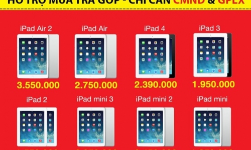 ShopDunk xả hàng iPhone, iPad và MacBook dịp 30/4 