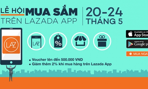 Hơn 11 triệu lượt ứng dụng mua sắm trên điện thoại của Lazada