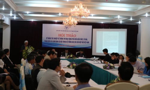 Hoạt động báo chí và quản lý báo chí trong hệ thống cơ quan Liên hiệp các Hội khoa học và kỹ thuật Việt Nam 