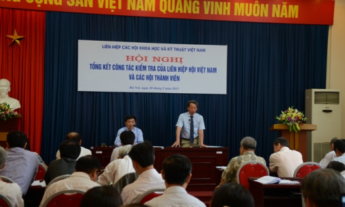 Hội nghị tổng kết công tác kiểm tra của Liên hiệp hội Việt Nam và các hội thành viên