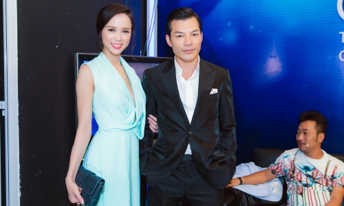 Vũ Ngọc Anh cùng bạn trai 'tin đồn' đi dự Vietnam Idol