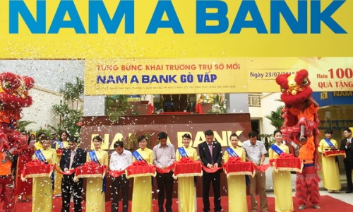 Nam A Bank Gò Vấp khai trương trụ sở mới