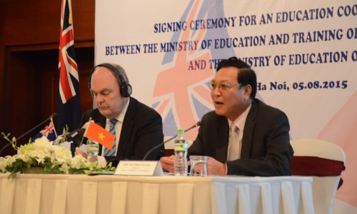 Việt Nam - New Zealand: Đẩy mạnh hợp tác phát triển giáo dục