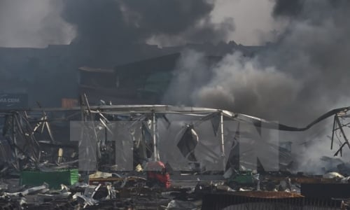 Vụ nổ ở Thiên Tân: 50 người đã chết, 70 người đang nguy kịch