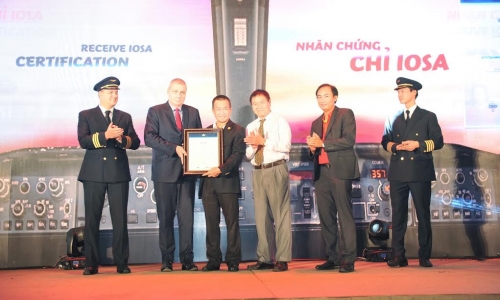IATA trao chứng nhận IOSA về an toàn vận hành quốc tế cho Vietjet