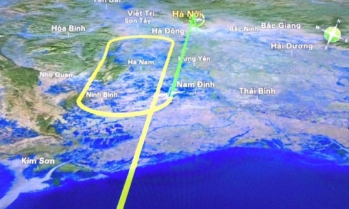 Nhiều chuyến bay tới Hà Nội hạ cánh ở Đà Nẵng vì mưa lớn
