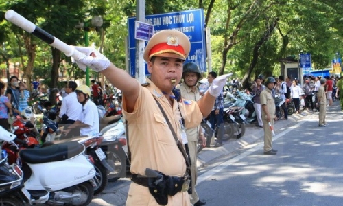Hà Nội đảm bảo trật tự an toàn giao thông trong dịp khai giảng