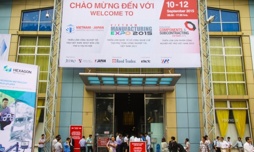 Hơn 200 thương hiệu tham dự Vietnam Manufacturing Expo 2015