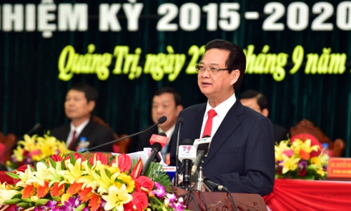 Thủ tướng Nguyễn Tấn Dũng: Phấn đấu đưa Quảng Trị “thoát” khỏi nhóm tỉnh nghèo