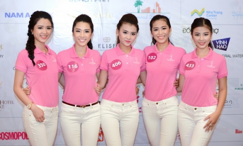 Hoa hậu Hoàn Vũ Việt Nam 2015 sẵn sàng đêm chung kết 