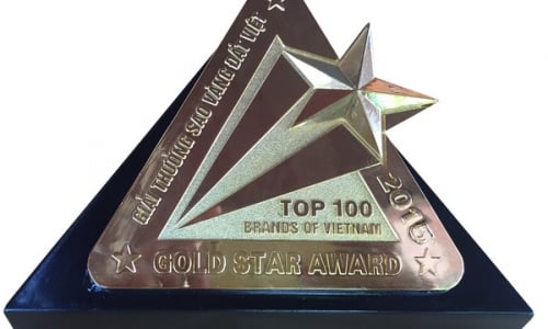 Sacombank nhận giải thưởng Sao Vàng Đất Việt 2015 