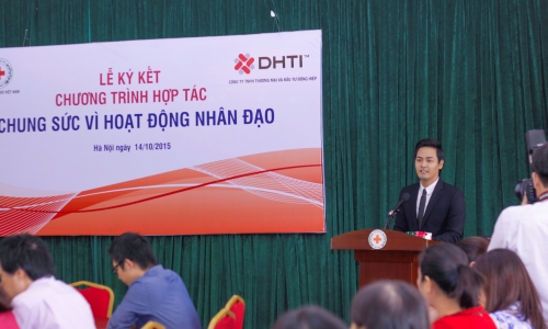 MC Phan Anh làm đại sứ chương trình 'Chung sức vì hoạt động nhân đạo'
