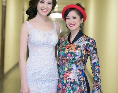 Diva Hồng Nhung và Á hậu Thụy Vân đọ sắc trong đêm nhạc Phú Quang