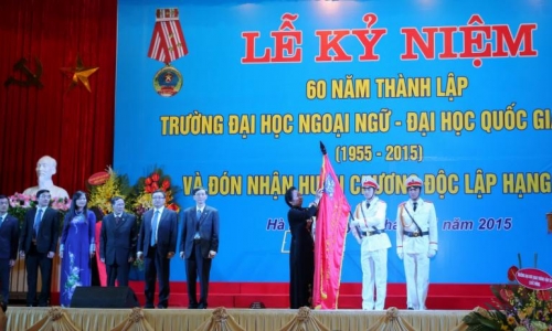 Kỷ niệm 60 năm thành lập trường Đại học Ngoại Ngữ - Đại học Quốc gia Hà Nội