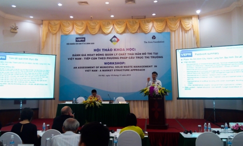 Hoạt động quản lý chất thải rắn ở Việt Nam gặp nhiều khó khăn