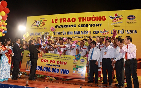 CLB Bangu Atletico vô địch BTV – Cup Number 1 năm 2015