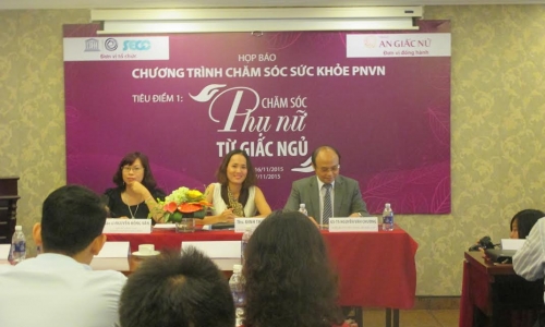 Chung tay vì sức khỏe phụ nữ Việt